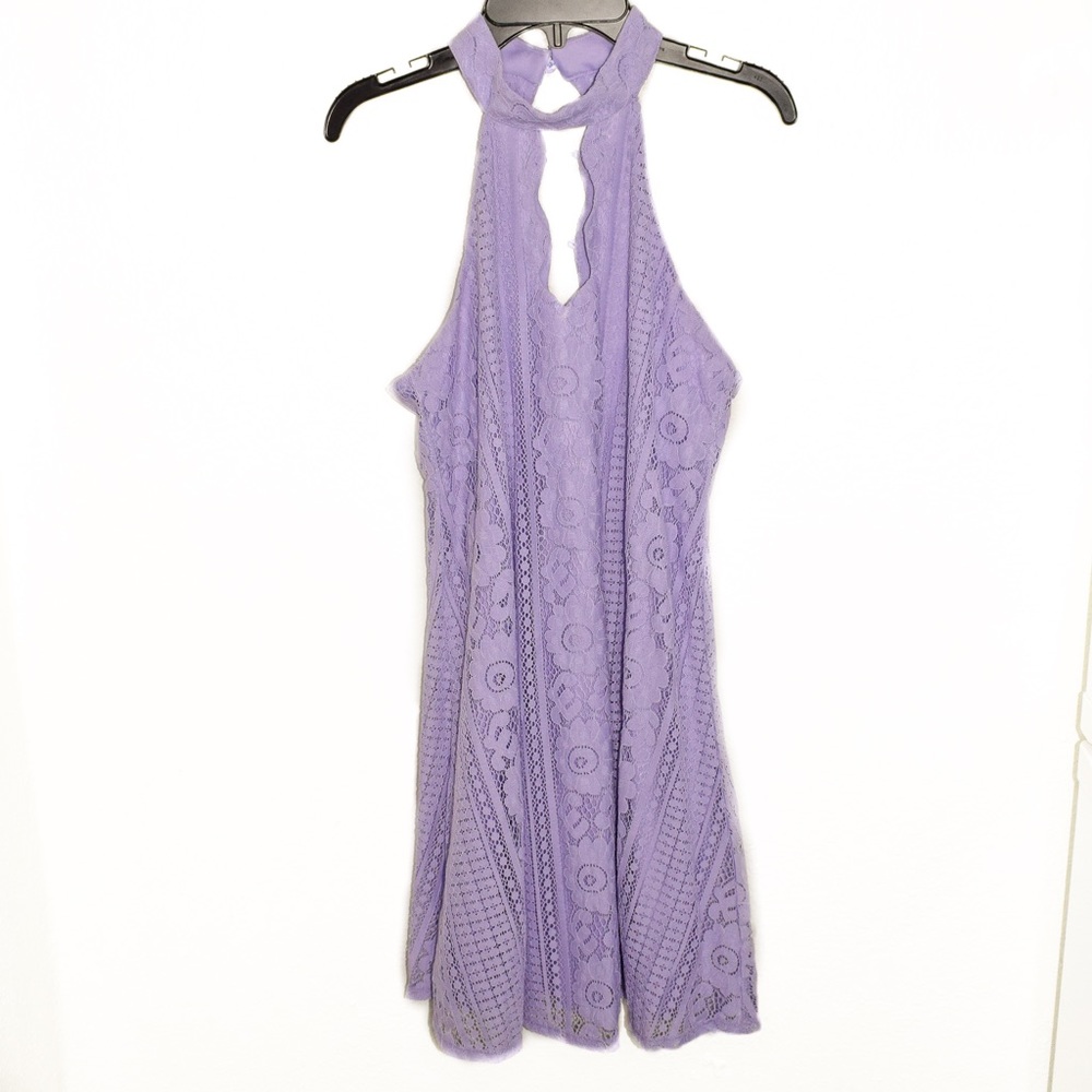 Miami | purple lace dress